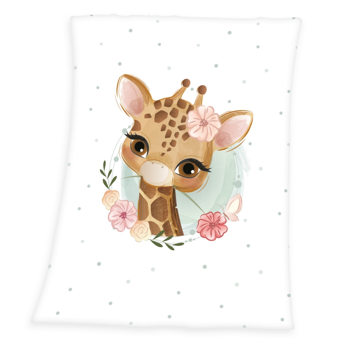 Poza Patura pentru copii Herding Giraffe, 75 x 100 cm