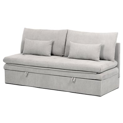 Rozkładana sofa trzyosobowa ASB-4740 BGE2,manżestrowa, beżowa