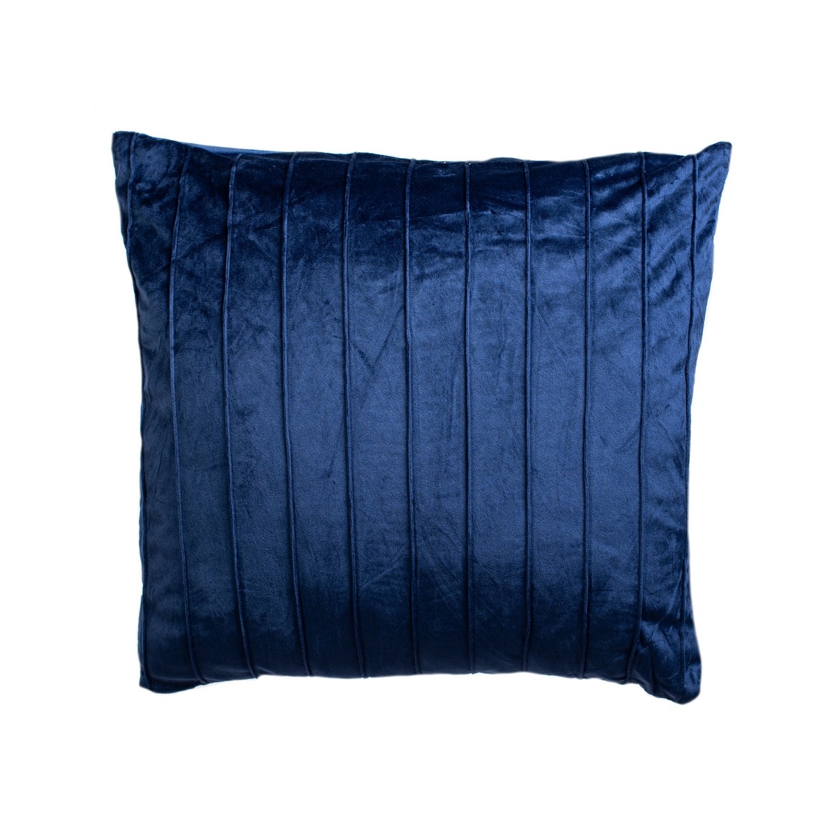 Povlak na polštářek Stripe tm. modrá, 40 x 40 cm