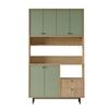 Schrank Rery Oak and Green