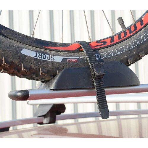 Compass Zamykane bagażniki dachowe do rowerów ALU- FIX TÜV, 132 cm