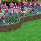 Benco Záhradný gumový obrubník Brick Stones, 15 cm