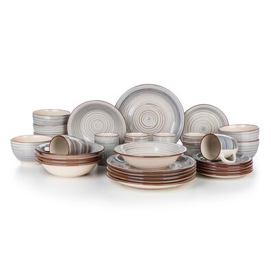 Set de masă Banquet 30 piese Spiral Grey