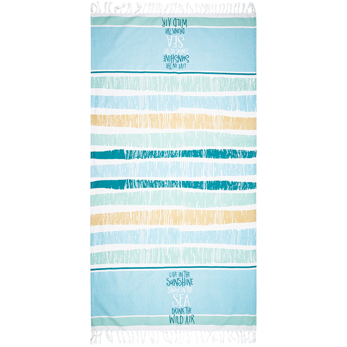 Trade Concept Osuška Fouta s třásněmi Sunshine, 90 x 170 cm