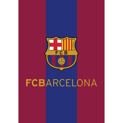 Fleecová deka FC Barcelona, 140 x 200 cm