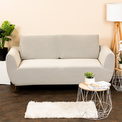 4Home Multielastični prevlek za dvojni foteljComfort smetanova, 140 - 180 cm