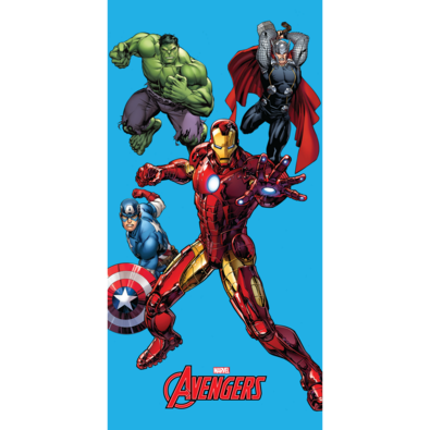 Prosop plajă Avengers, 75 x 150 cm