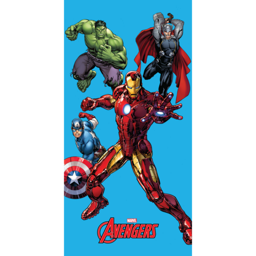 Osuška Avengers, 75 x 150 cm