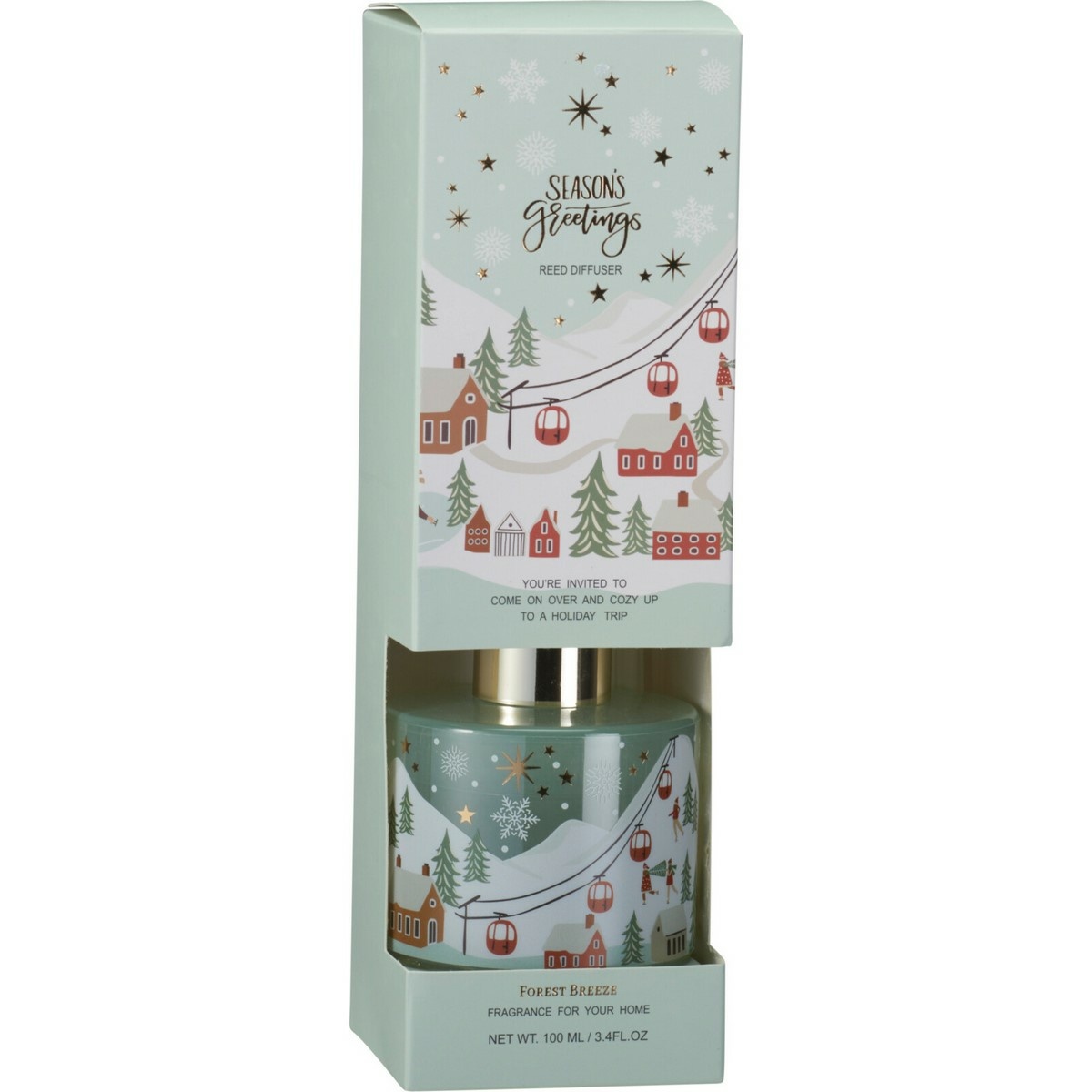 Dyfuzor zapachowy Winter Fun, zapach Grib Forest, 100 ml