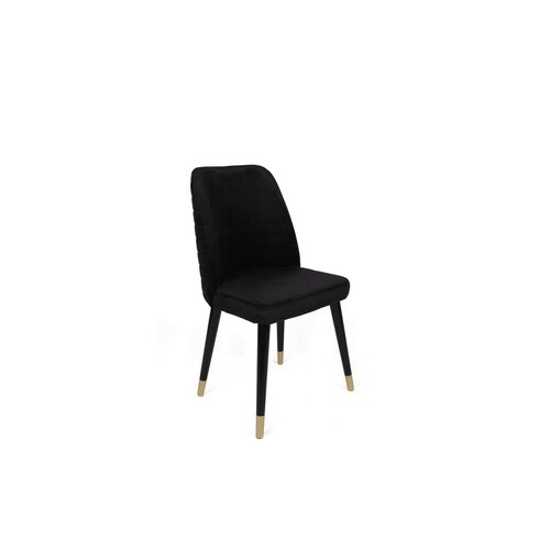 Set de scaune de sufragerie Hugo Black and Black,2 buc.