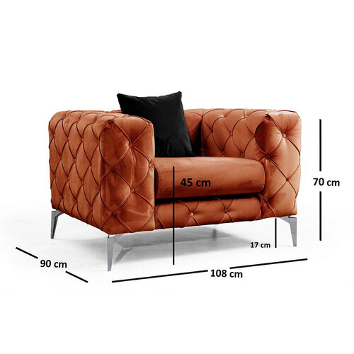 Sessel Como Orange