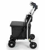 Carlett Senior Comfort nákupní taška na kolečkách 36 l, tm. šedá