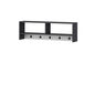 Wandgarderobe Sarandon Anthracite White