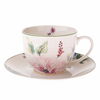 Porcelanska skodelica s podstavkom Flower Garden,260 ml