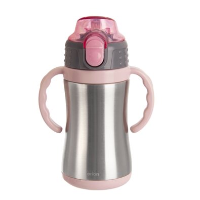 Orion Termoska s brčkem 330 ml, roza