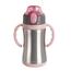 Orion Thermobecher mit Strohhalm 330 ml, Rosa