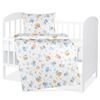 Bellatex Lenjerie de pat din bumbac pentru copii Agáta Koala, lună, 90 x 135 cm, 45 x 60 cm