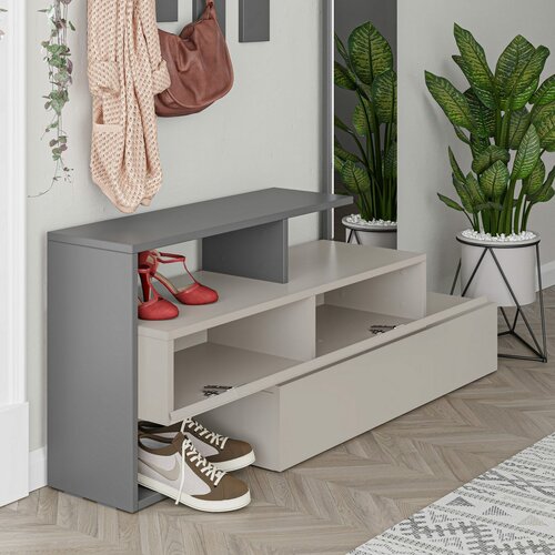 Zestaw do przedpokoju Ramda Light Mocha i Anthracite