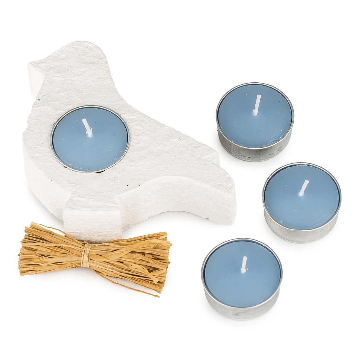 Sada sviečok a svietnika Vtáčik