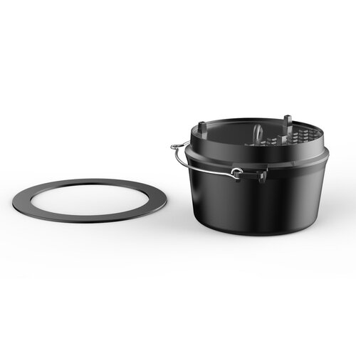 Tepro 8230 Dutch Oven Öntöttvas sütő fedővel , 6 l