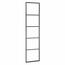 SAPHO Ska551 Ska suport pentru prosoape 42 x 170 x2 cm, negru mat