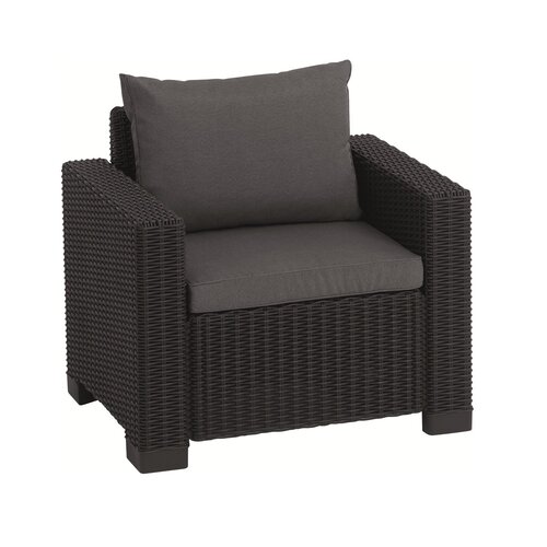 Set de scaune de grădină Keter California 83 x 68x 72 cm, 2 buc., grafit