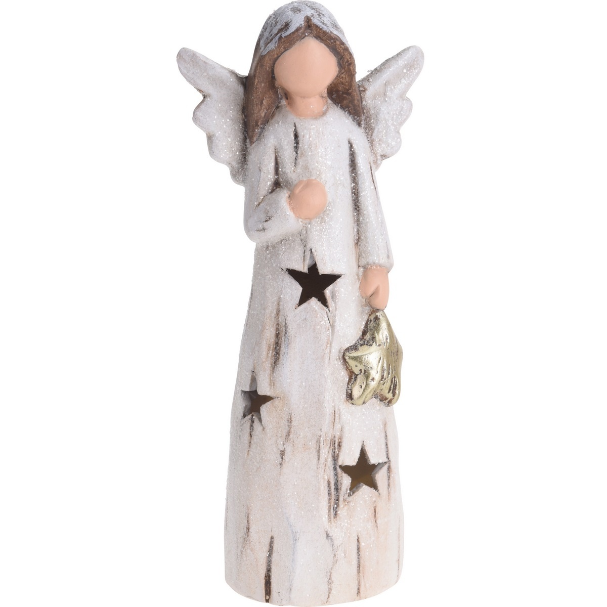 Vánoční LED anděl Christmas guardian, 24 cm