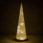 Svietiaca LED dekorácia kužeľ Diamonds, 58 cm