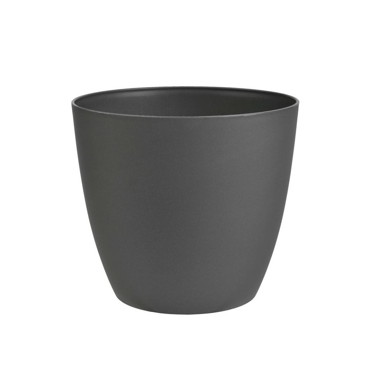 Gardenico Ella matt virágcserép antracit, 18 cm átmérőjű, 18 cm átmérőjű