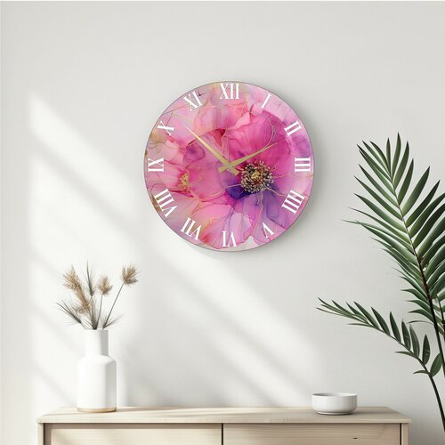 Zegar ścienny Pink 339, 40 cm