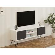 Hare White and Anthracite TV-asztal