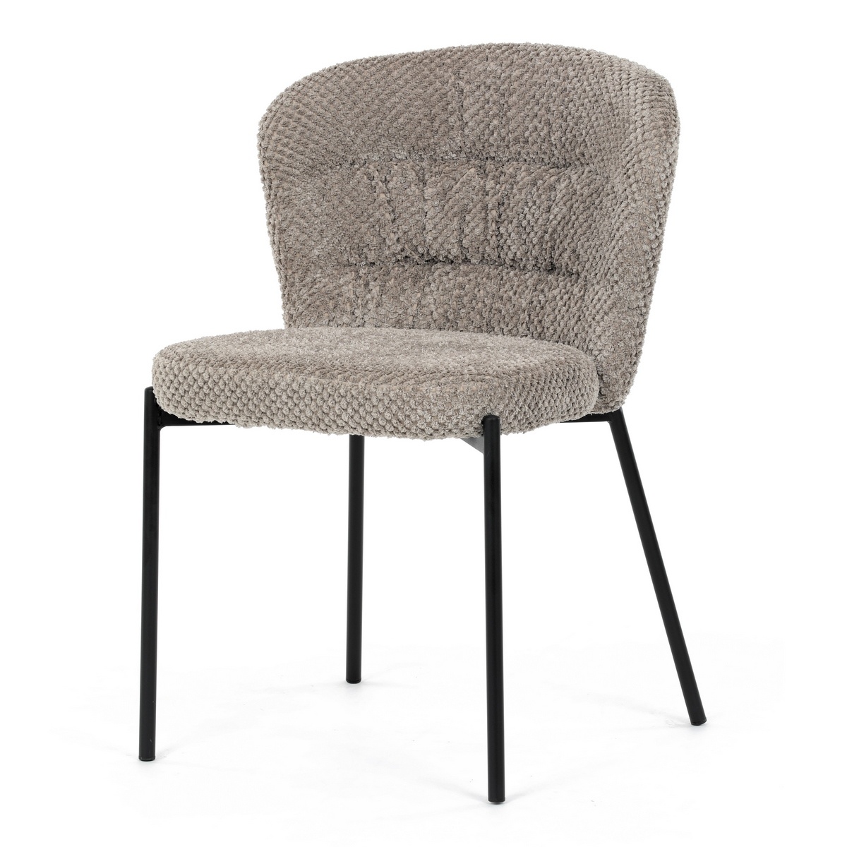 Jídelní židle Bouclé CT-W1077 LAN2, béžová