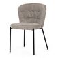 Krzesło do jadalni Bouclé CT-W1077 LAN2, beżowe