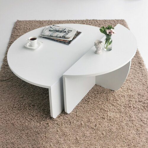 Couchtisch Podium White