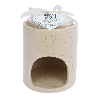 Bohemia Gifts Aroma lampa z vonjnimi voski - Hvala