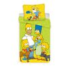 Jerry Fabrics Dětské bavlněné povlečení Simpsons Green 02, 140 x 200 cm, 70 x 90 cm