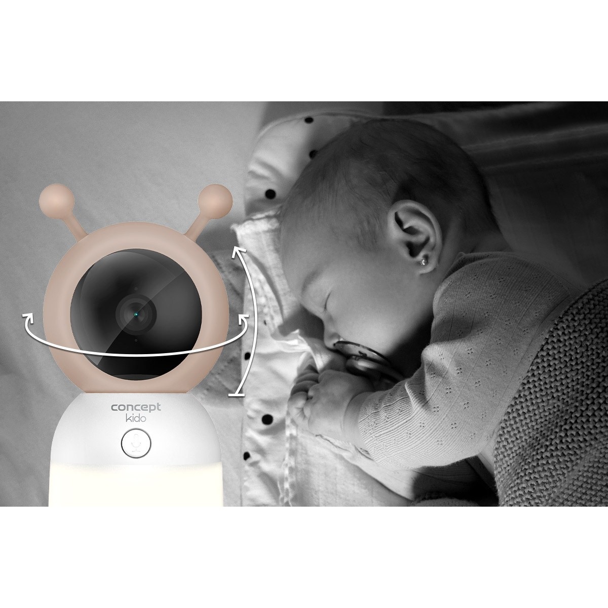Concept KD4000 detská pestúnka s kamerou SMART KIDO