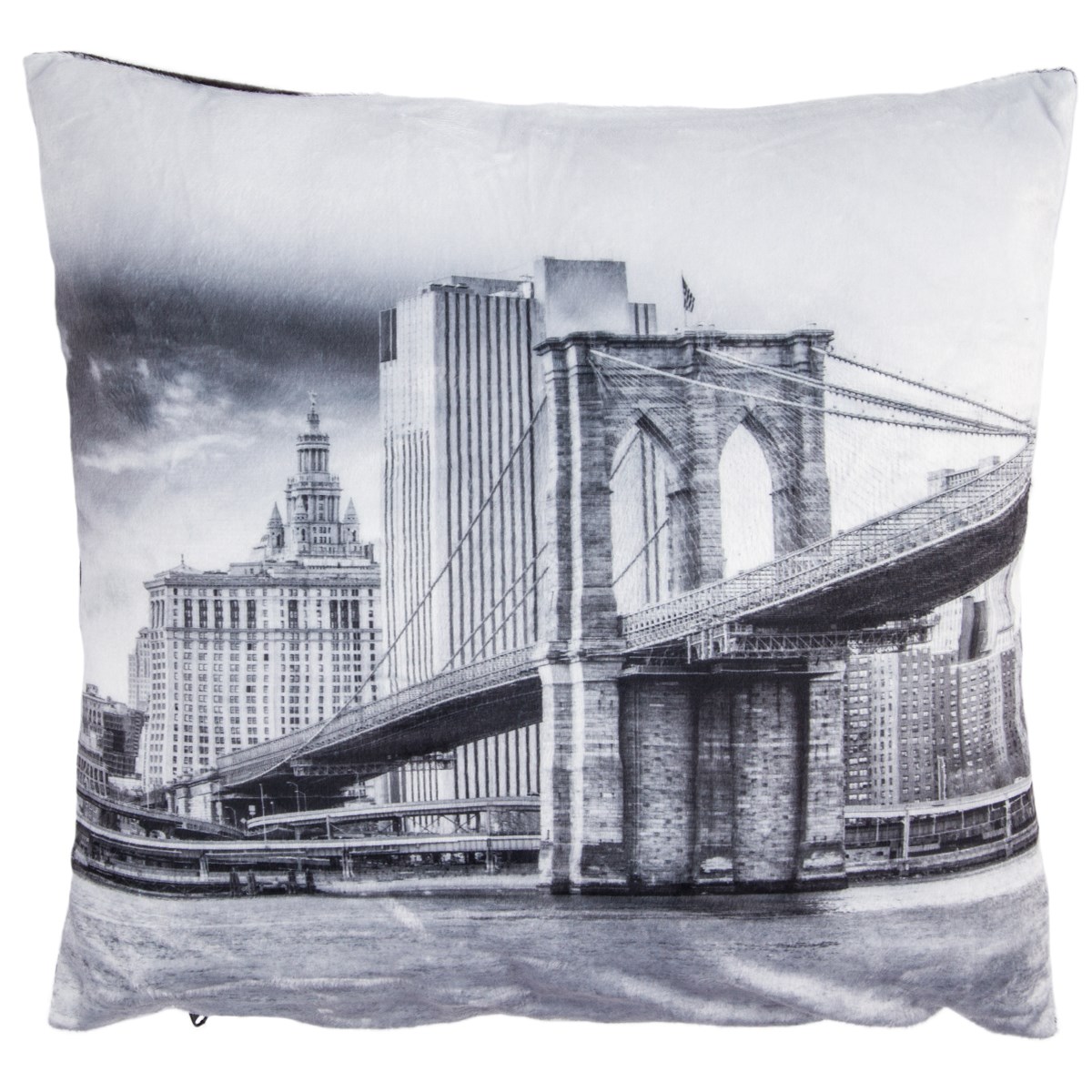 Obliečka na vankúšik mikroplyš Manhattan, 40 x 40 cm