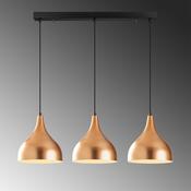 Lampa wisząca Saglam - 3781, miedziany