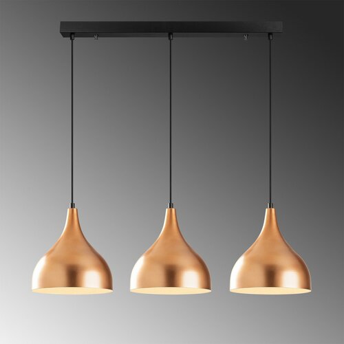 Lampa wisząca Saglam - 3781, miedziany
