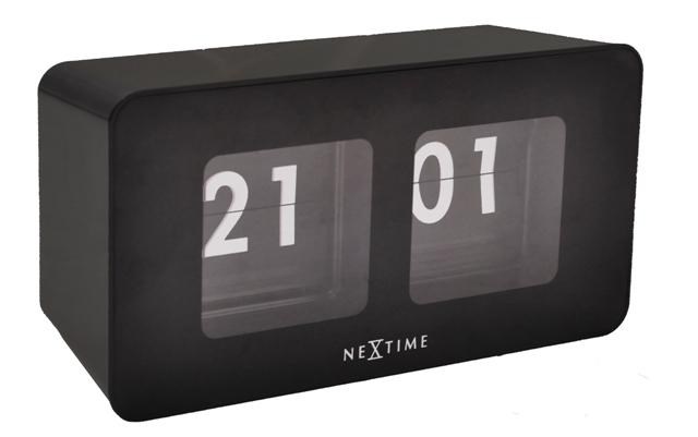 Nextime Flipped 5186zw nástenné hodiny,