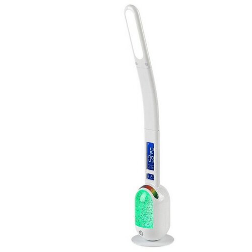 Rabalux 74231 stolná LED lampa s glitrami Figen, biela, 5W, 290lm, 5000K, stmievateľná