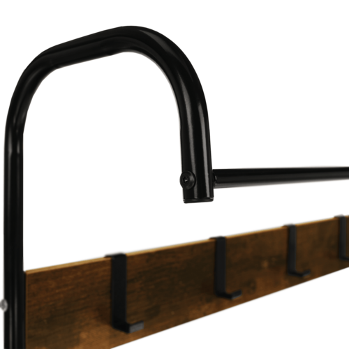 Obesek z botníkom Kelam, 79 x 32 x 185 cm