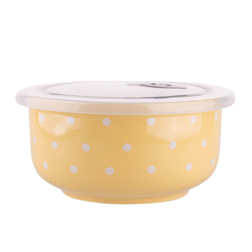 Altom Skleda s pokrovom, 550 ml, rumena