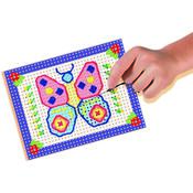 Set broderie SES, cu ațecolorate
