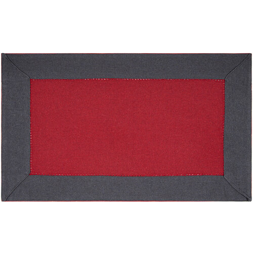 Tischset Heda burgunderrot, 30 x 50 cm