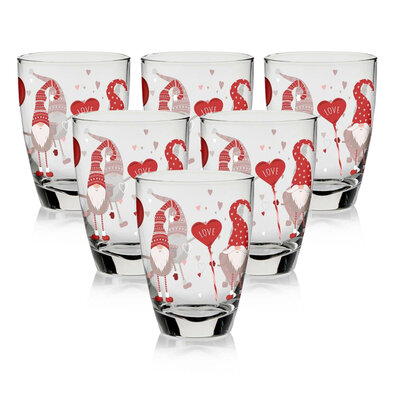 Cerve Set kozarcev Happy Elf 300 ml, 6 kosov