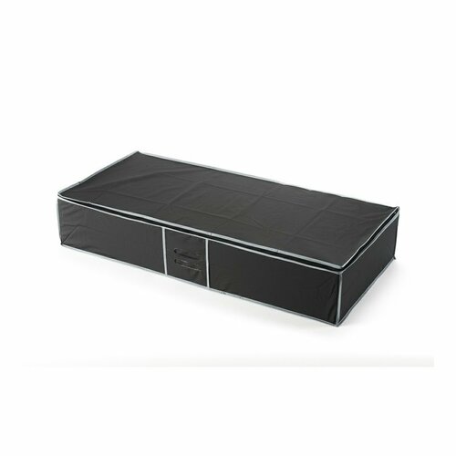 Compactor Ágy alatti ruhatároló doboz szövetből 90 x 45 x18 cm - fekete