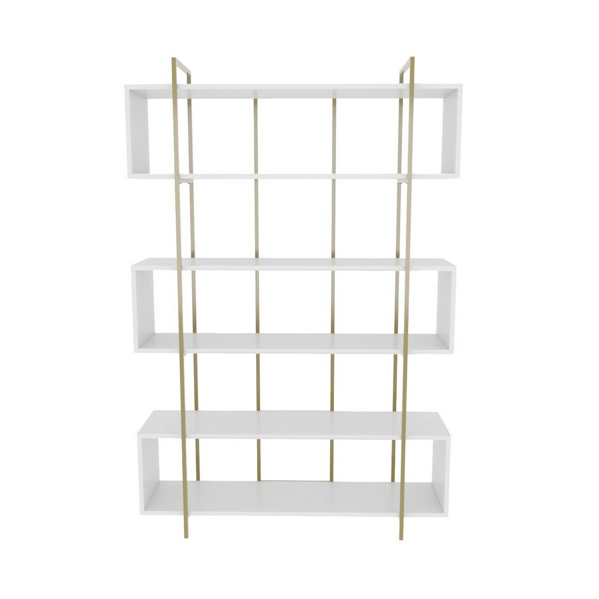 Knižnica Bruti White and Gold