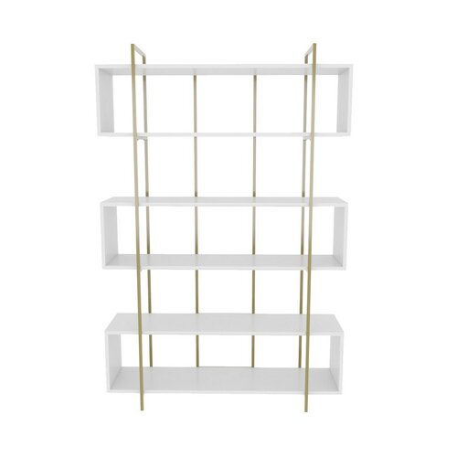 Knihovna Bruti White and Gold